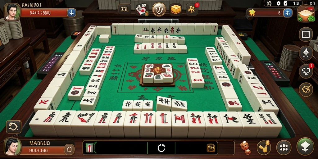 Tampilan gameplay Mahjong yang menarik dari 33L.