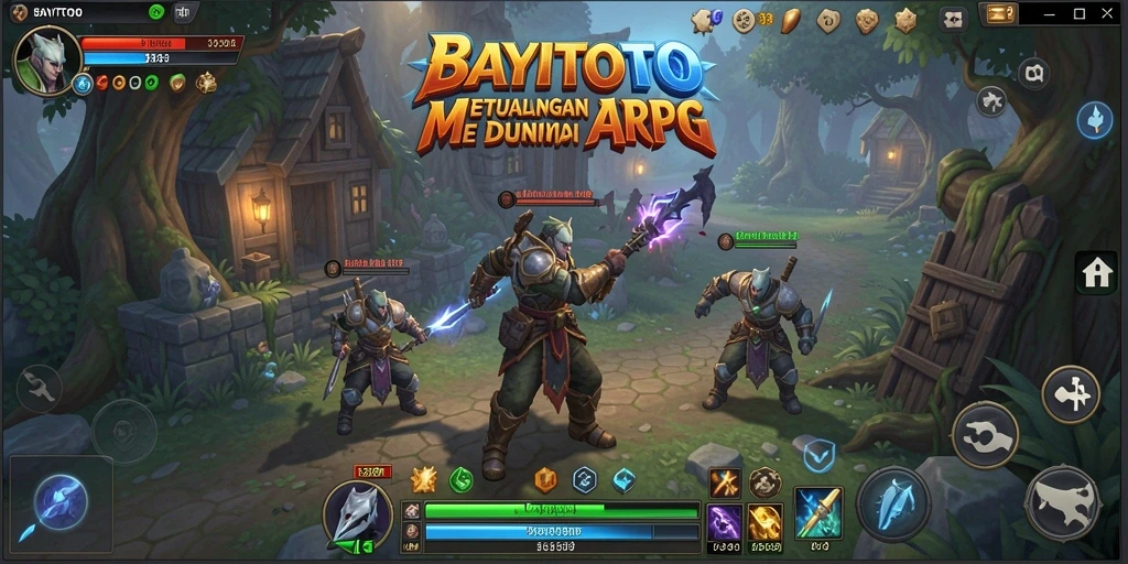 Tampilan gameplay epik dalam dunia <strong>BAYITOTO</strong>, penuh aksi dan petualangan.