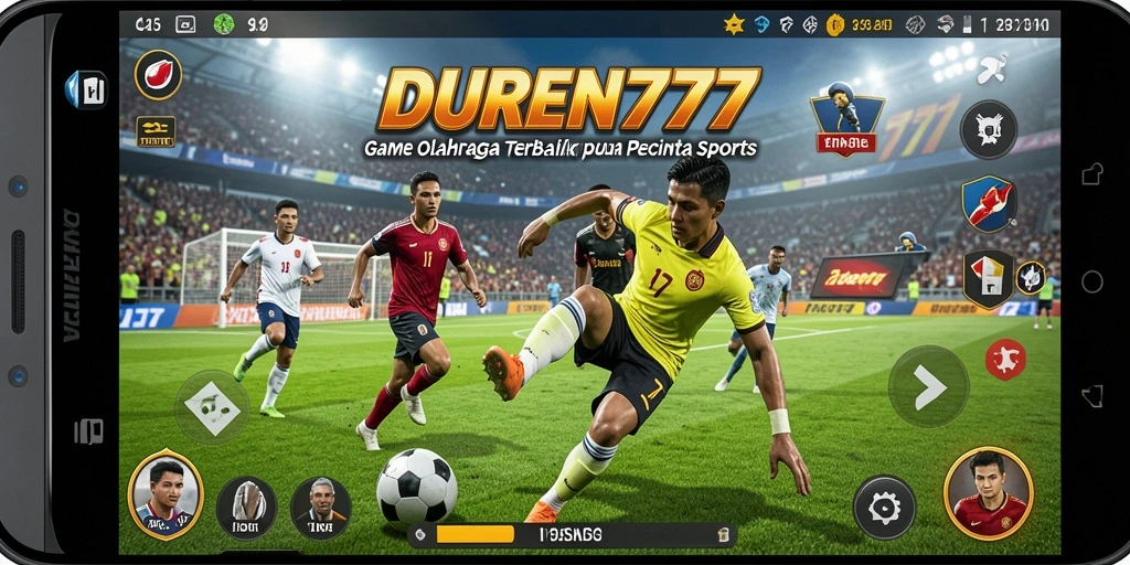 Tampilan gameplay seru dari DUREN777 dengan berbagai cabang olahraga.