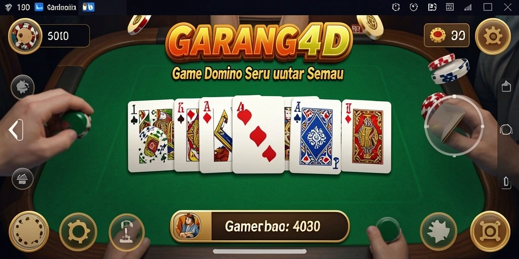 Tampilan gameplay seru dari GARANG4D dengan berbagai fitur menarik.