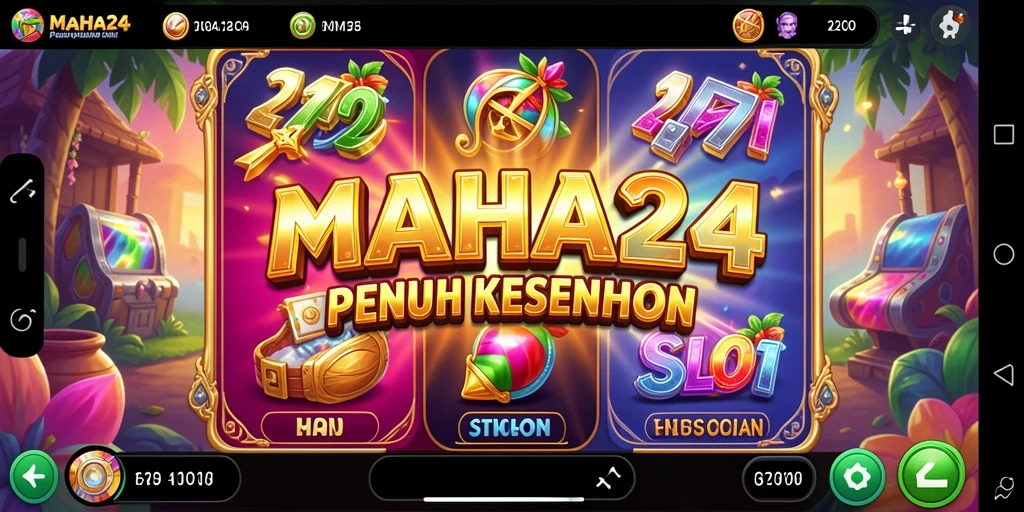 Tampilan gameplay Slot MAHA24 yang dinamis dan menarik.