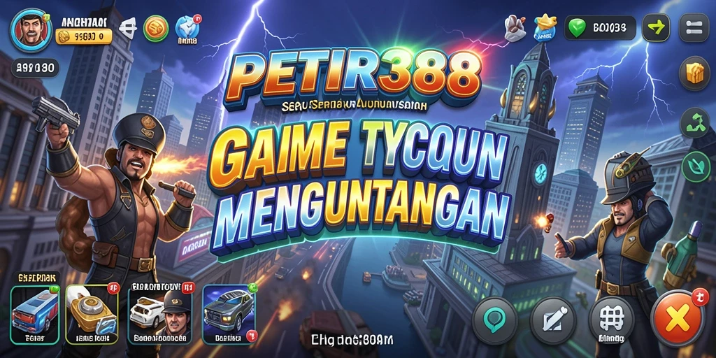 Tampilan gameplay seru di dunia Tycoon yang menantang.