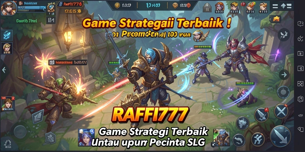 Tampilan menarik dari gameplay RAFFI777 yang penuh strategi.