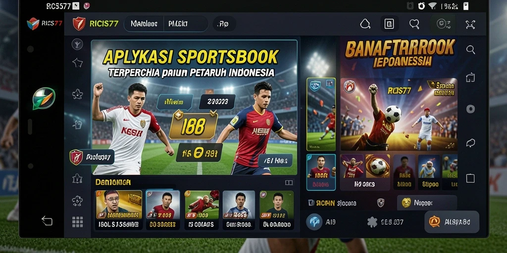 Tampilan screenshot gameplay menarik dari RICIS77 dengan berbagai pilihan taruhan.