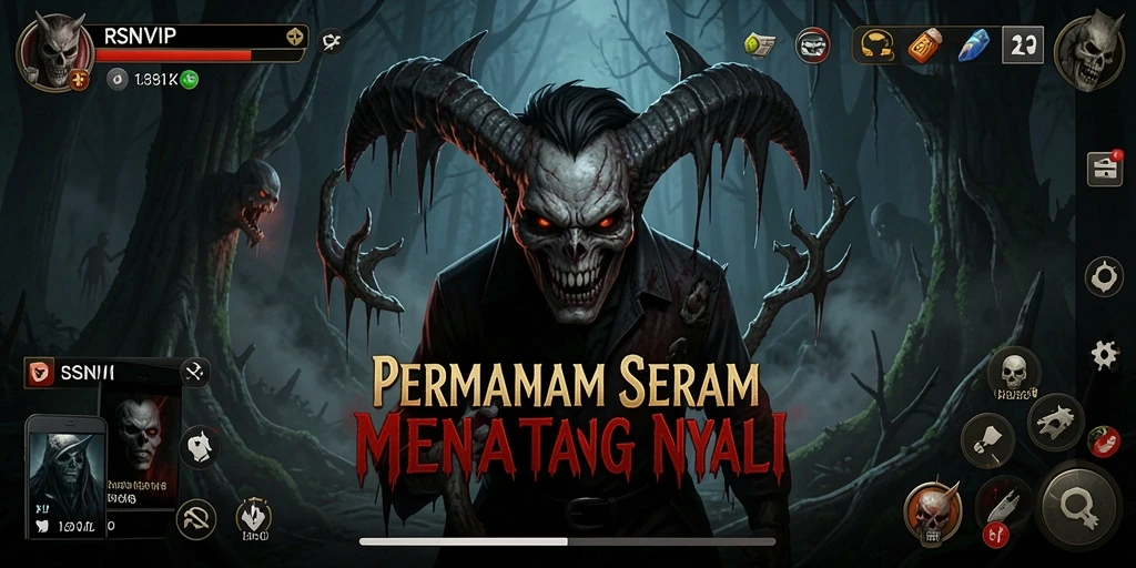 Gameplay menegangkan dengan suasana Horror yang mencekam.