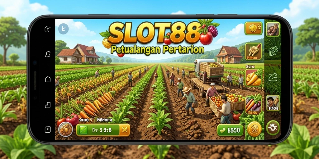Tampilan gameplay SLOT88 yang penuh warna dan menarik.